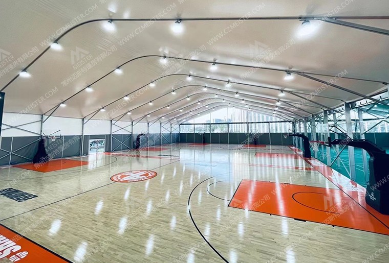 大型弧形篮球场篷房